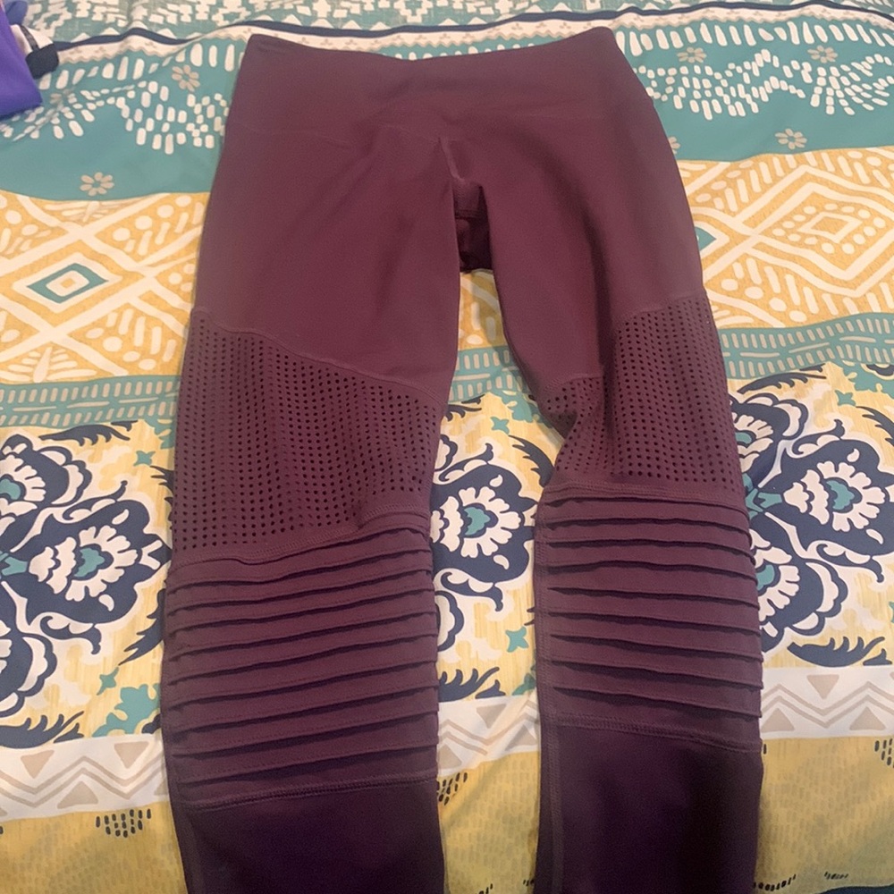 Zyia moto legging a size 4